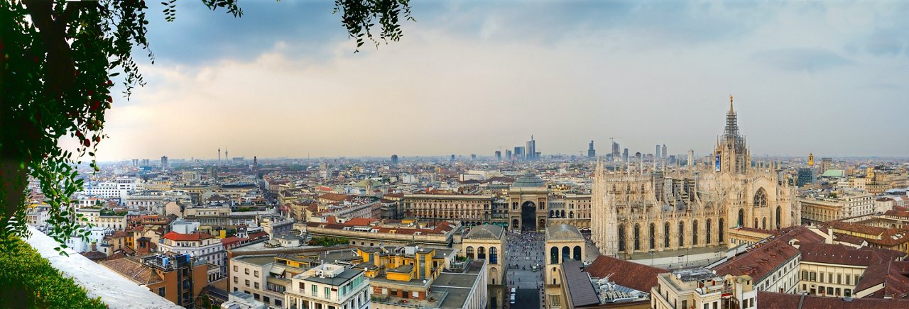 Milan Milano city view
