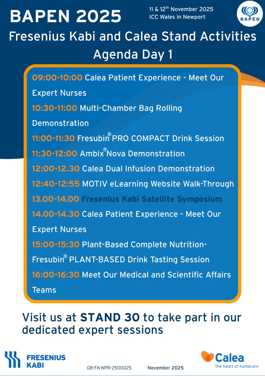 BAPEN Stand Agenda - 3