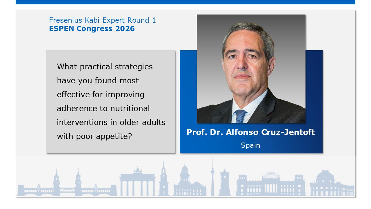 ESPEN 2026 | Expert Interview Alfonso Cruz-Jentoft - Thumbnail