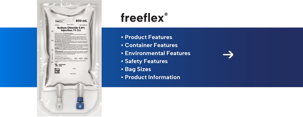 freeflex - Product Features • Container Features • Environmental Features • Safety Features • Bag Sizes • Product Information
