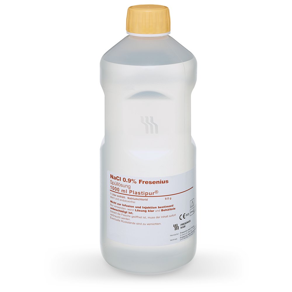 NaCl 0,9% Fresenius 1000 ml Plastipur