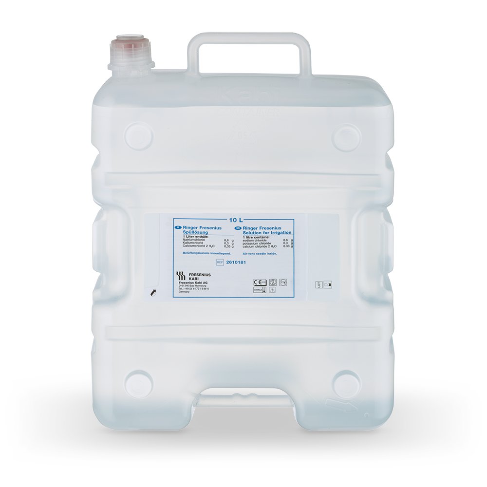  Ringer Fresenius 10 l Kabi Container  