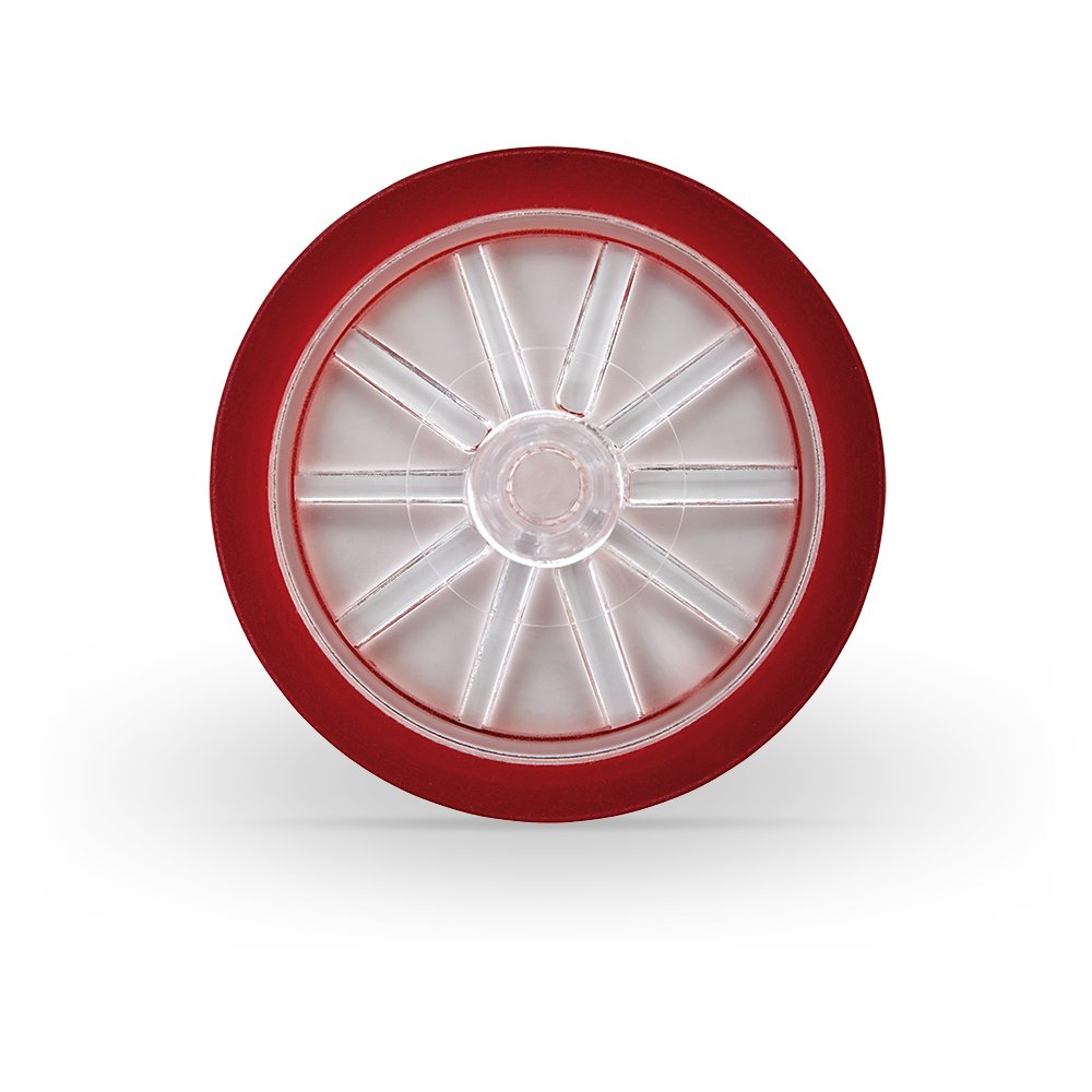Spritzenvorsatzfilter Infufil Air rot