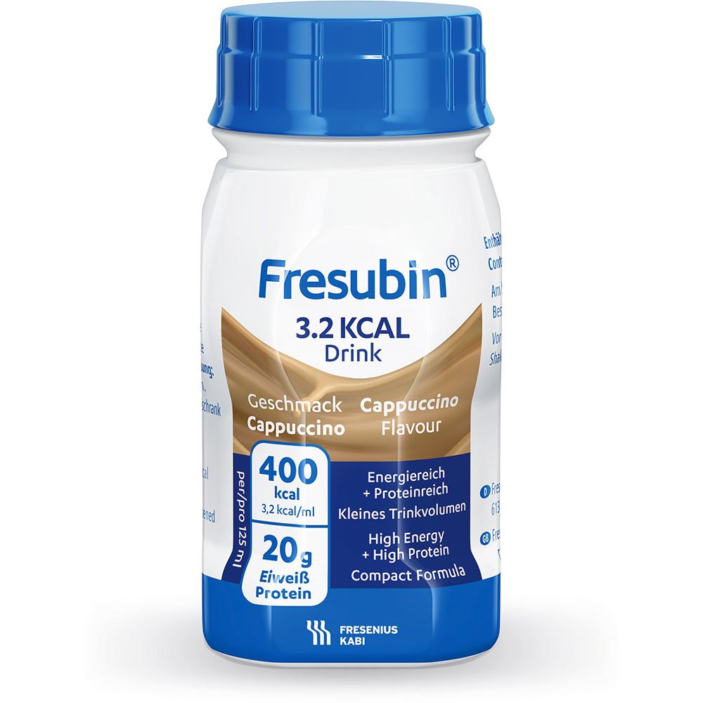  Fresubin 3.2 KCAL Drink Cappuccino, Mischkarton 24 x 125 ml, EasyBottle