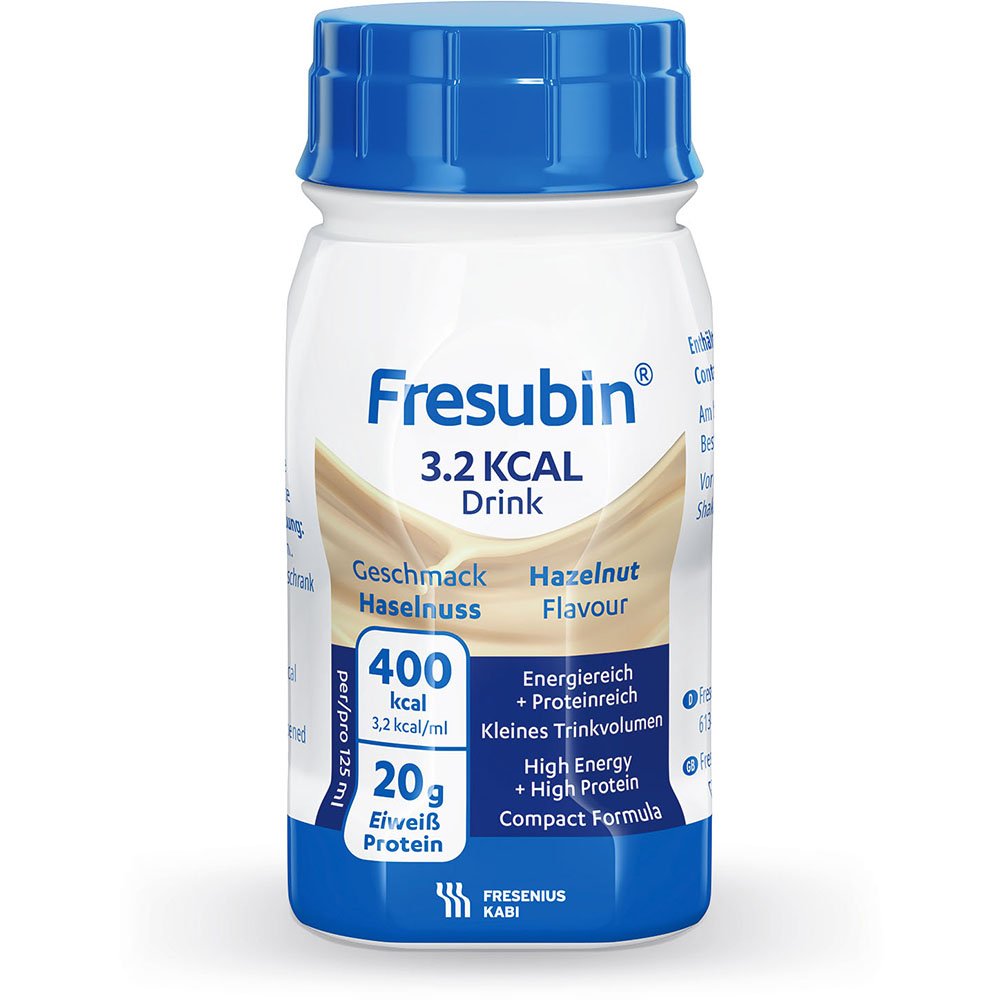  Fresubin 3.2 KCAL Drink Haselnuss, Mischkarton 24x 125ml EasyBottle