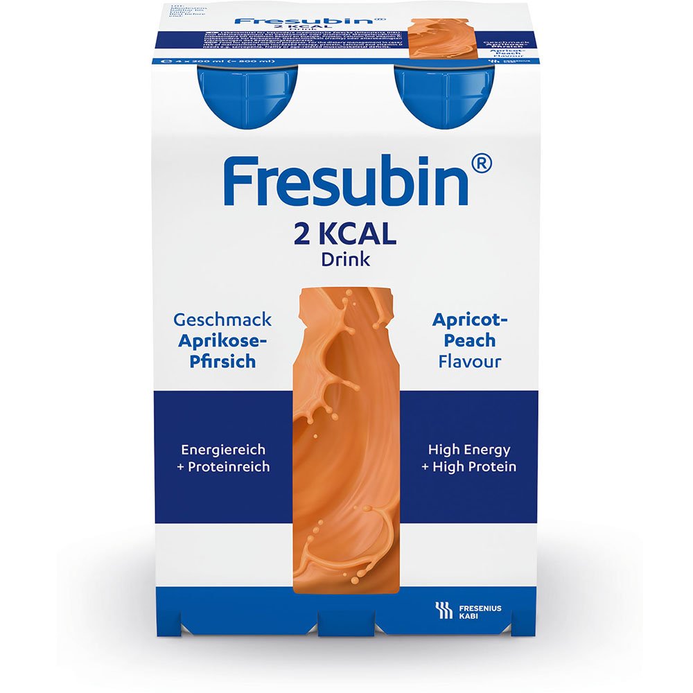 Fresubin 2 KCAL Drink Aprikose-Pfirsich, 24x 200ml EasyBottle