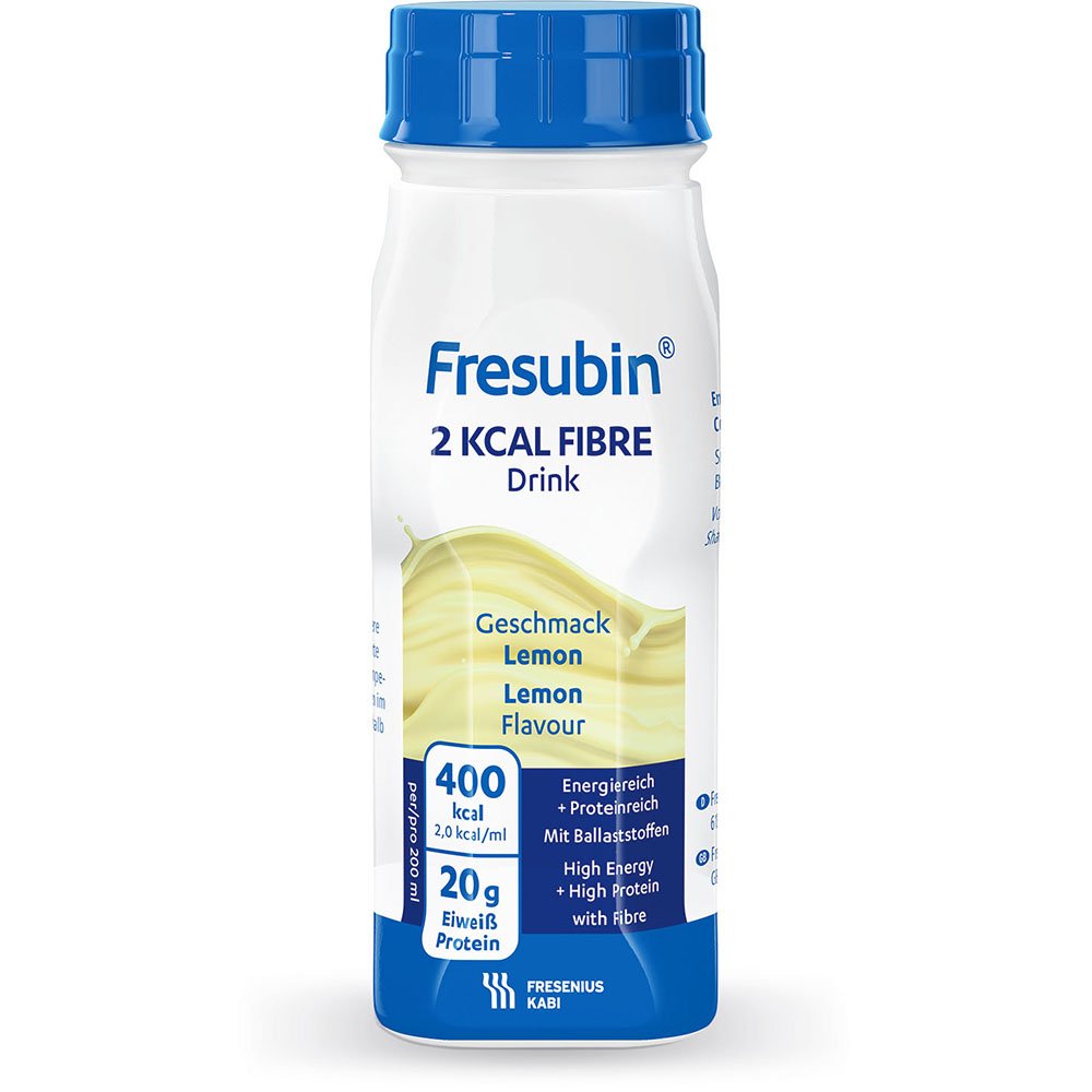 Fresubin 2 KCAL FIBRE Drink Lemon, 24x 200ml EasyBottle