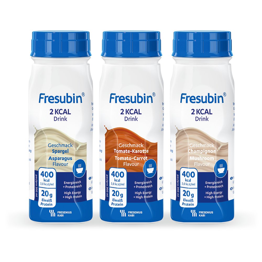 Fresubin 2 KCAL Drink Mischkarton herzhaft, 24 x 200 ml EasyBottle