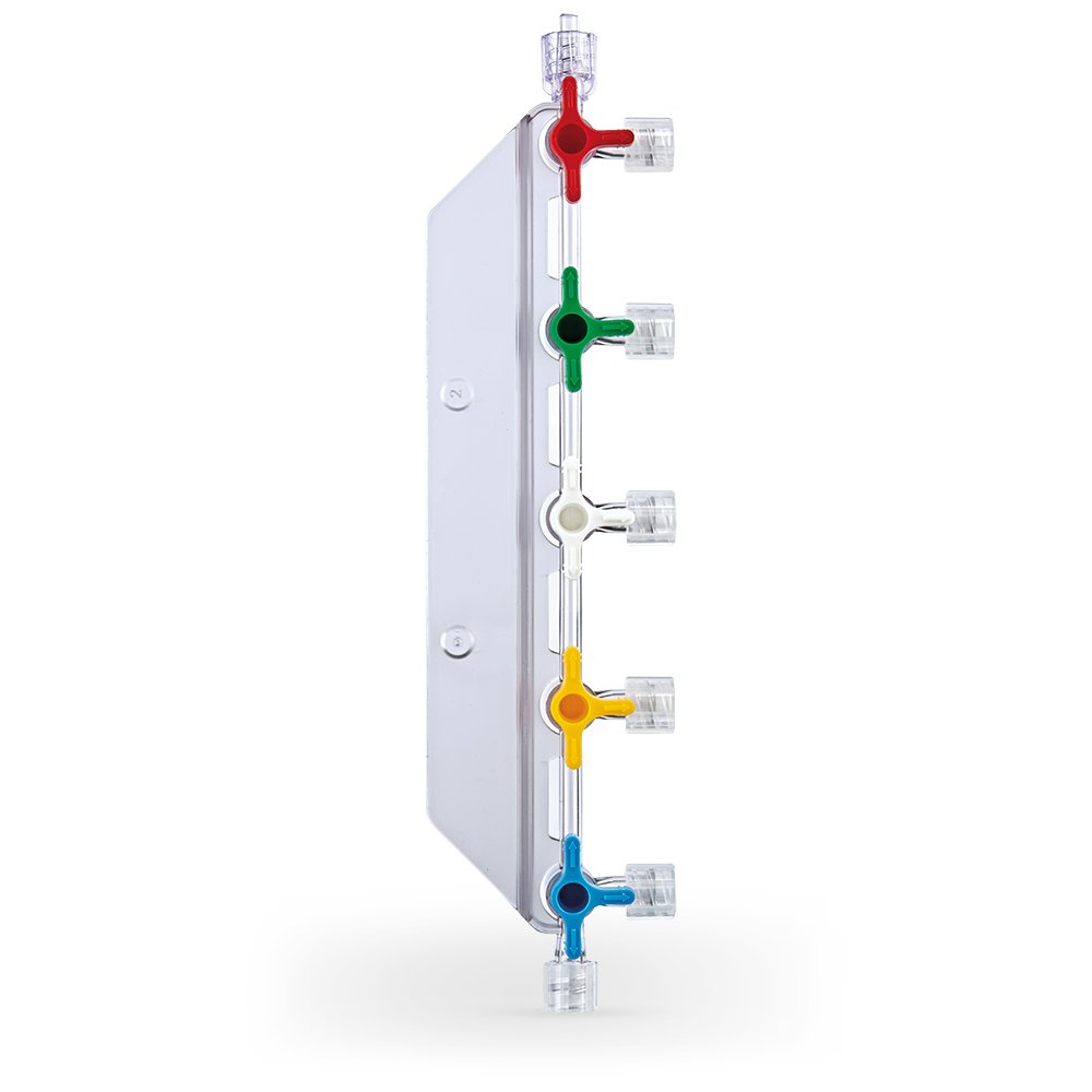 Hahnbanksystem aus PSU, 5-fach