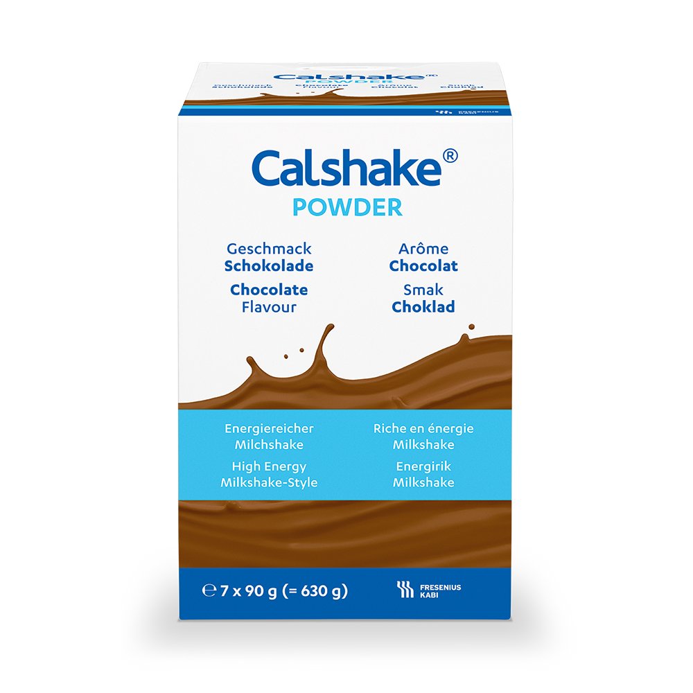  Calshake Schokolade, 7x 90g, Beutel 