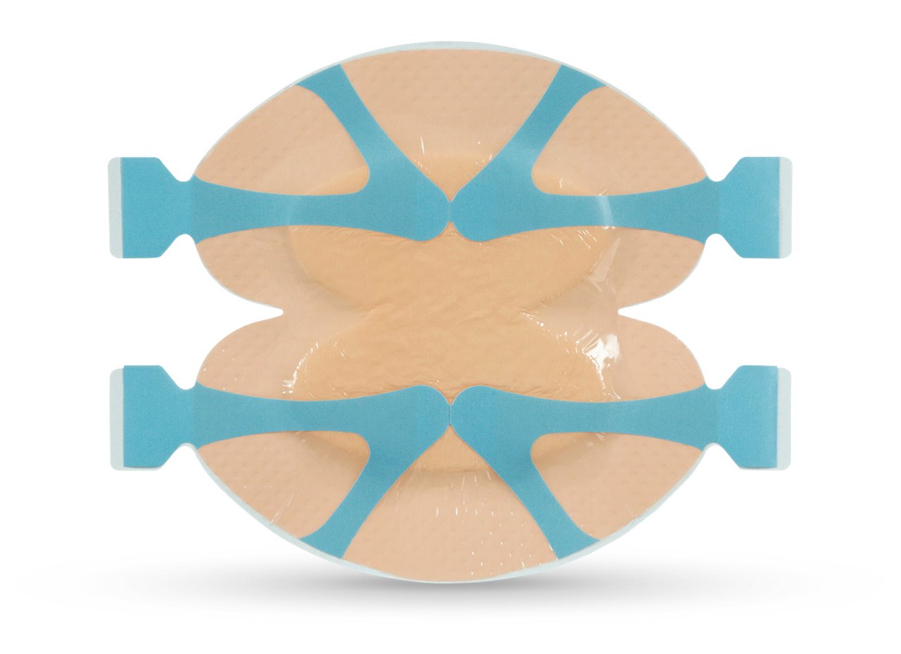 3M™ Tegaderm™ Silicone Foam, Ferse 16,5 x 16,5 cm