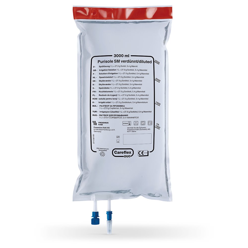Purisole SM verdünnt 3000 ml Careflex Duo  