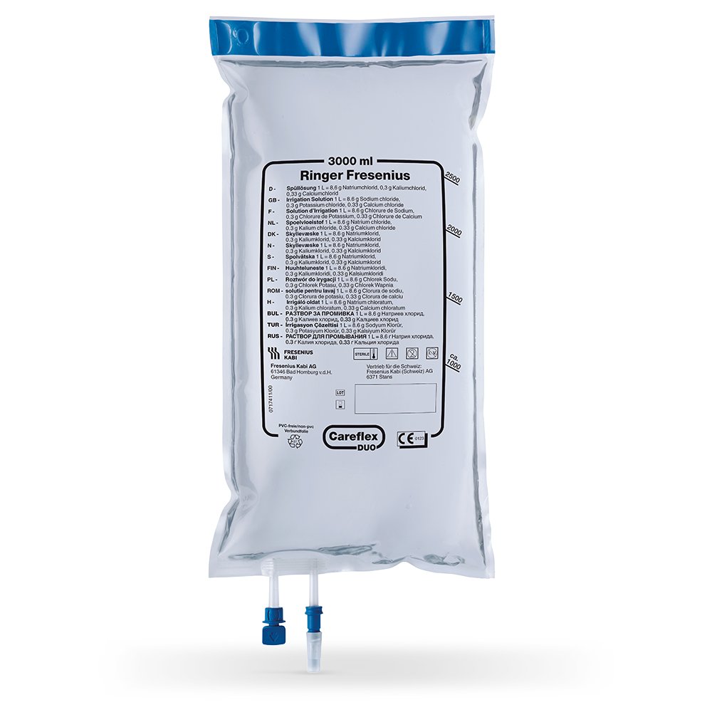 Ringer Fresenius 3000 ml Careflex Duo 