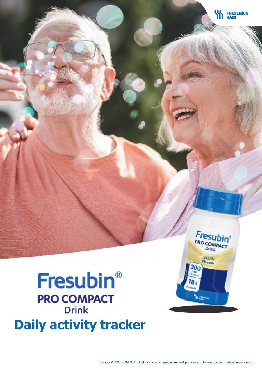 Fresubin PRO COMPACT Drink Exercise Tracker