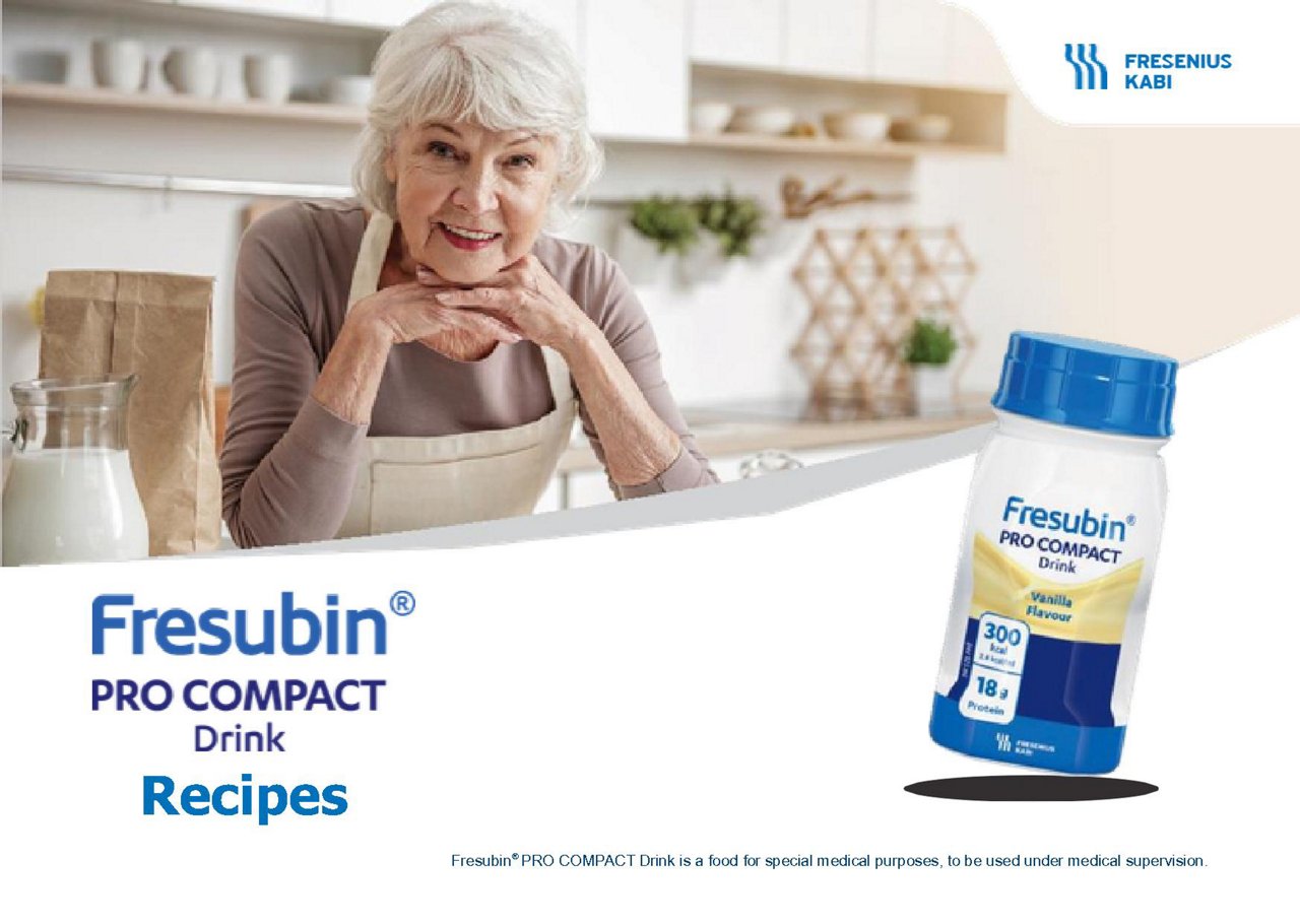 Fresubin PRO COMPACT Drink Recipe Booklet