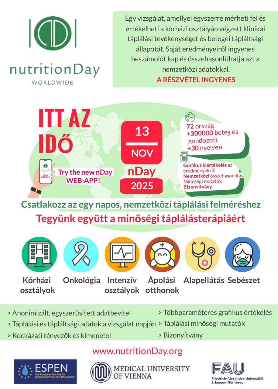 Nutritional Day 2025 - Felhívás 1. oldal
