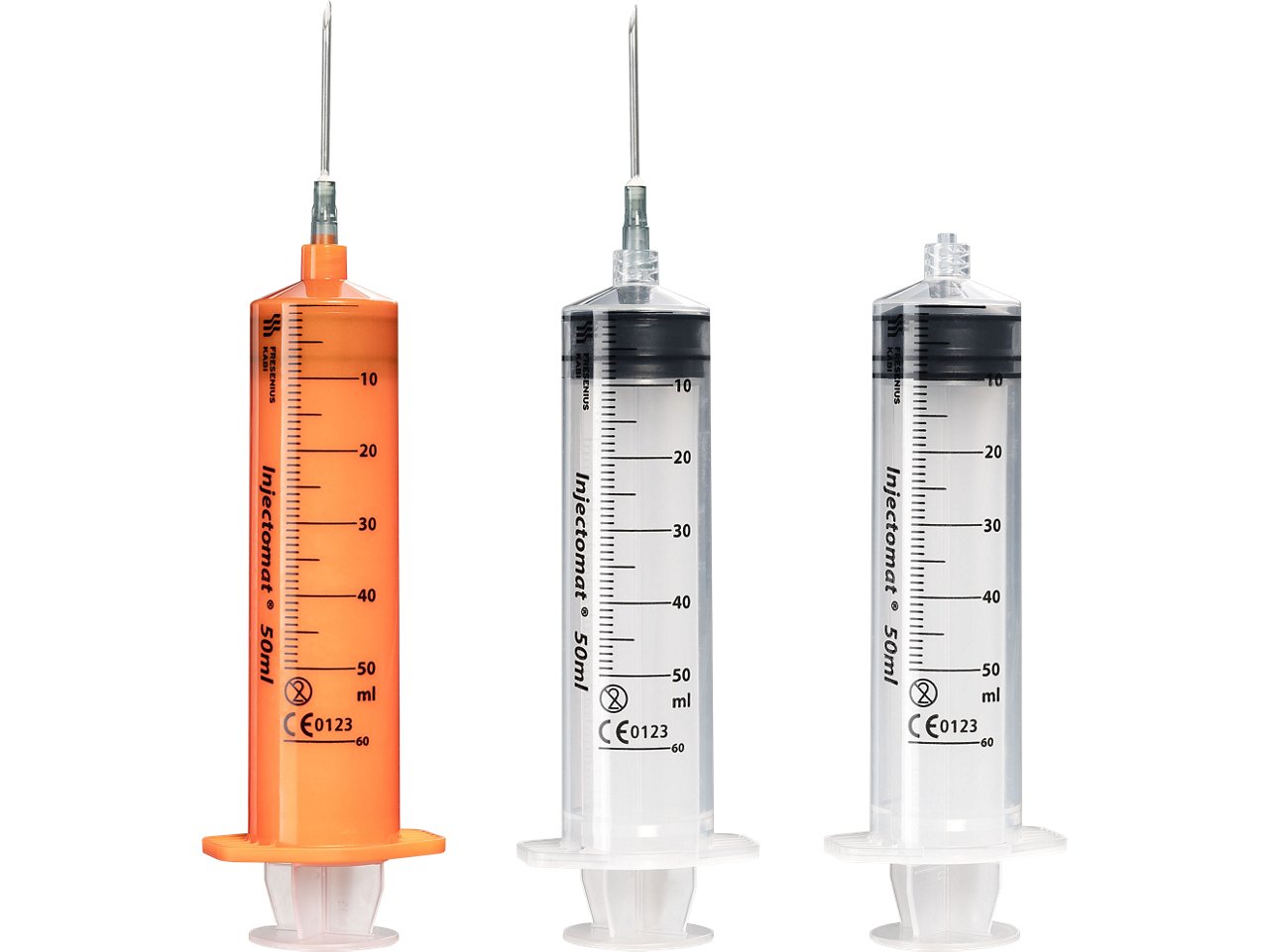 Injectomat® 3-dielne injekčné striekačky a predlžovacie hadičky 