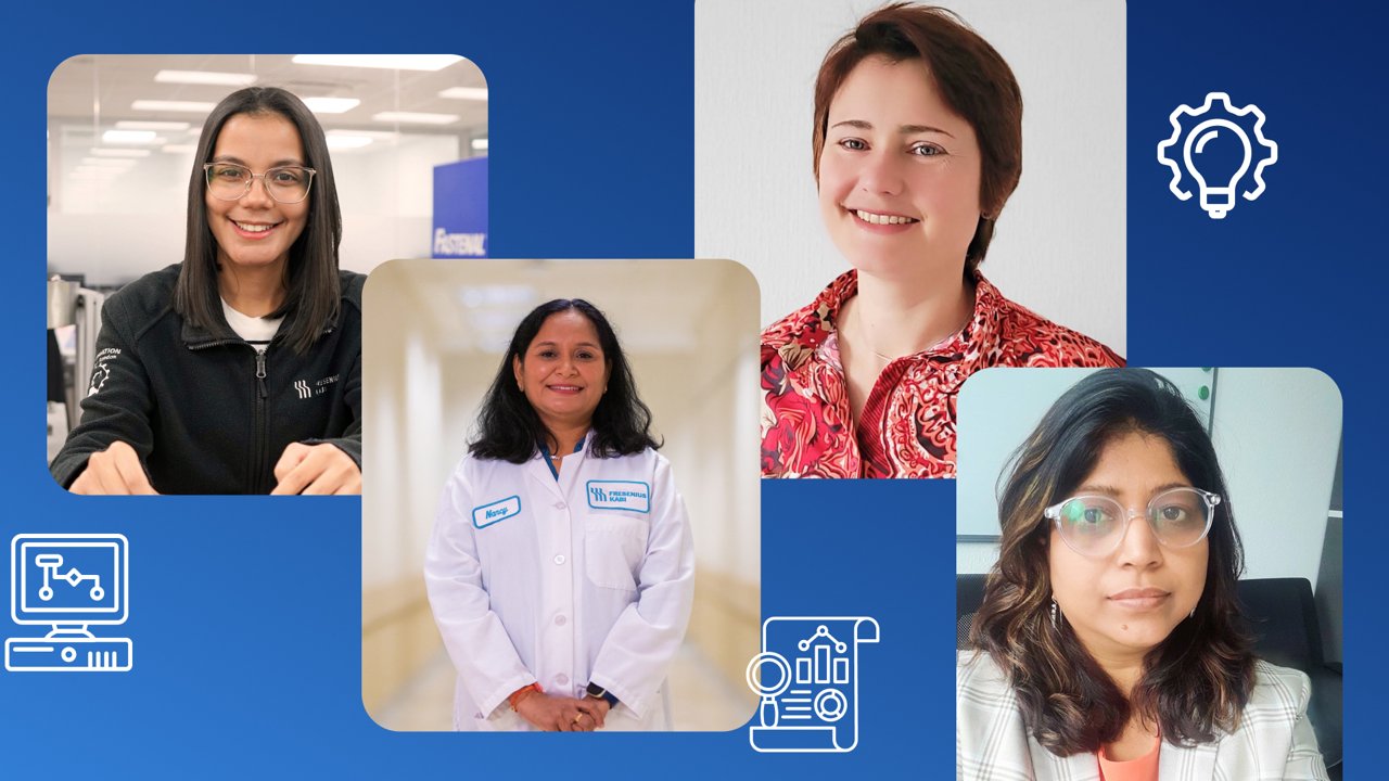 Image of women in science.