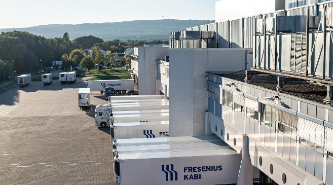 Logistikzentrum von Fresenius Kabi in Friedberg, Deutschland