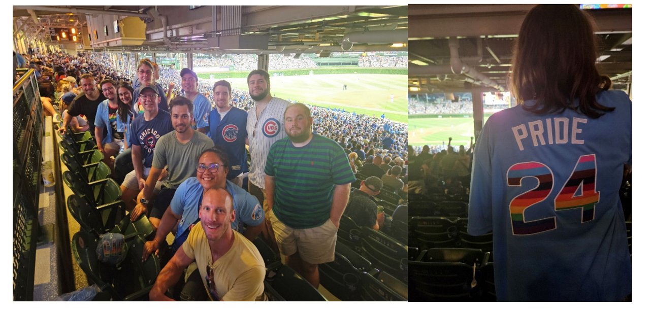 PRIDE Employee Impact Group team attends and event