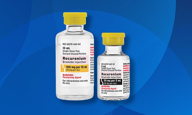 Rocuronium Vials 100 mg per 10 mL and 50 mg per 5 mL 