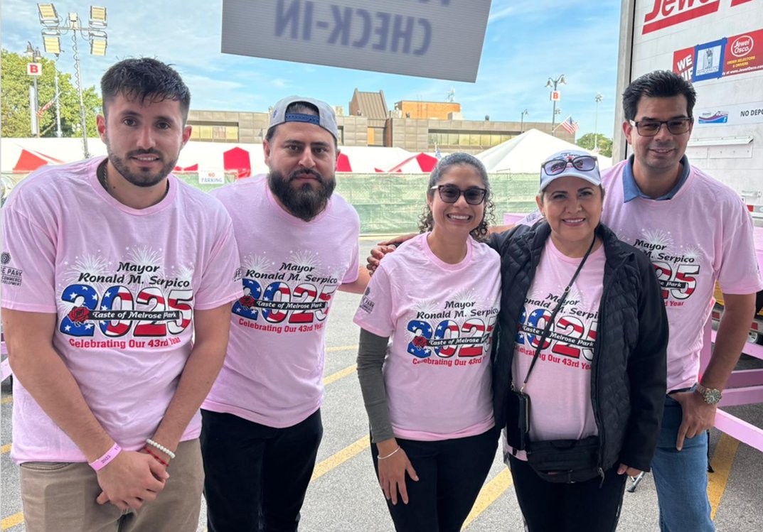 Volunteers worked at “Taste of Melrose” to raise money for a local food pantry