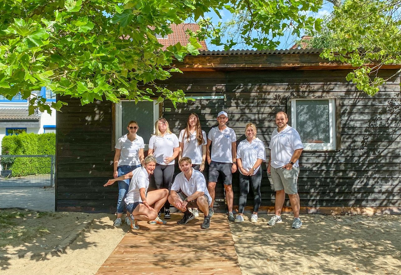 Das Team von Fresenius Kabi auf einem Grupenfoto