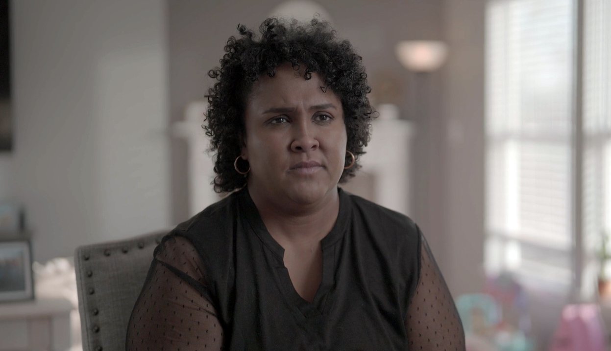 breast cancer patient alma telling her story