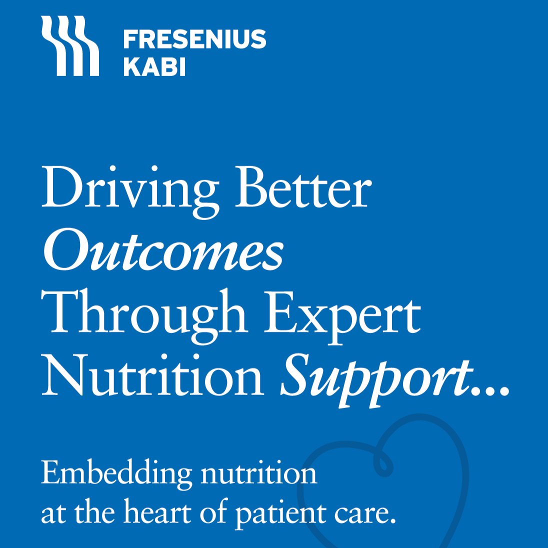 Blue Fresenius Kabi Banner