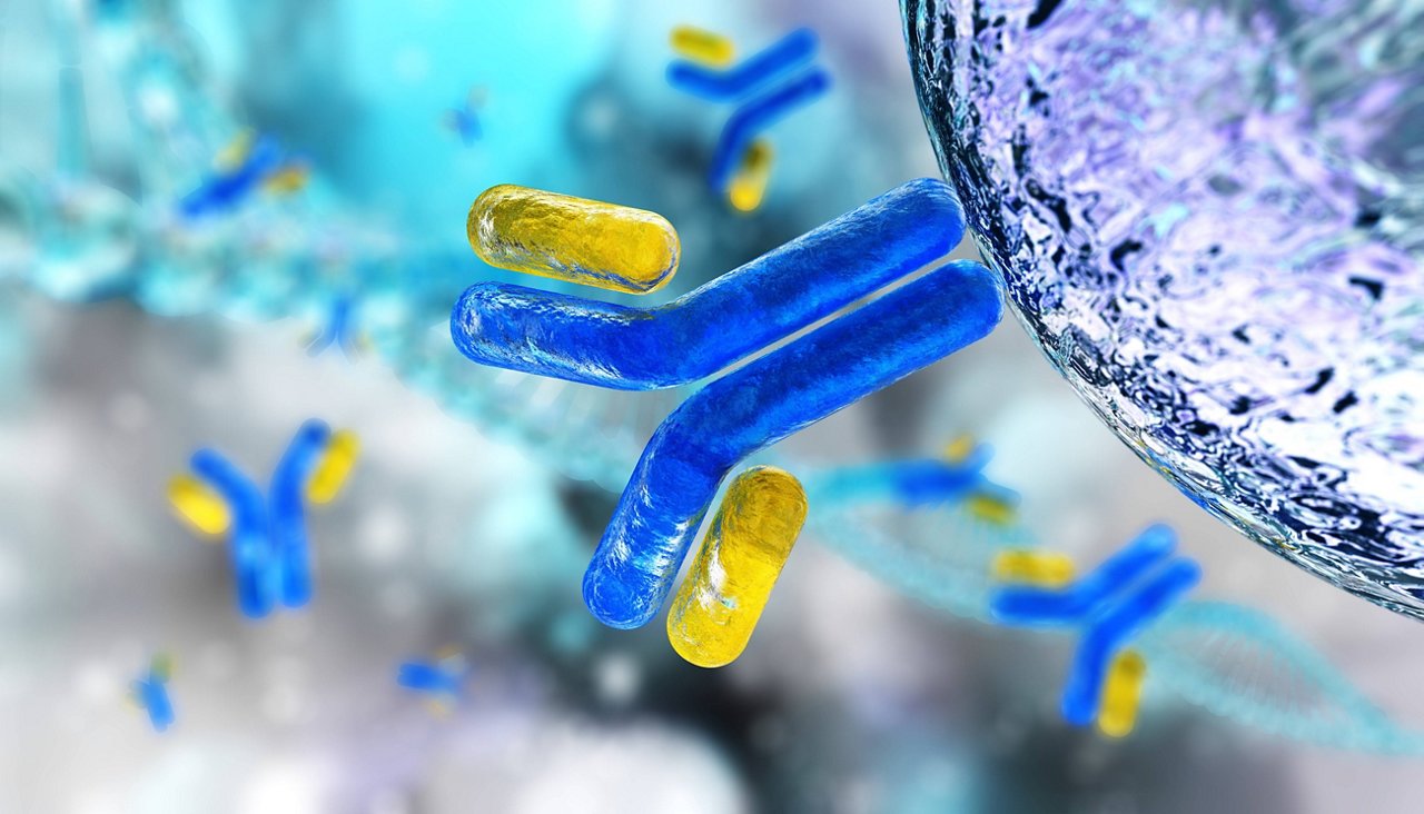 Close-up of medical vials and syringes representing biosimilar medicines on a clean surface