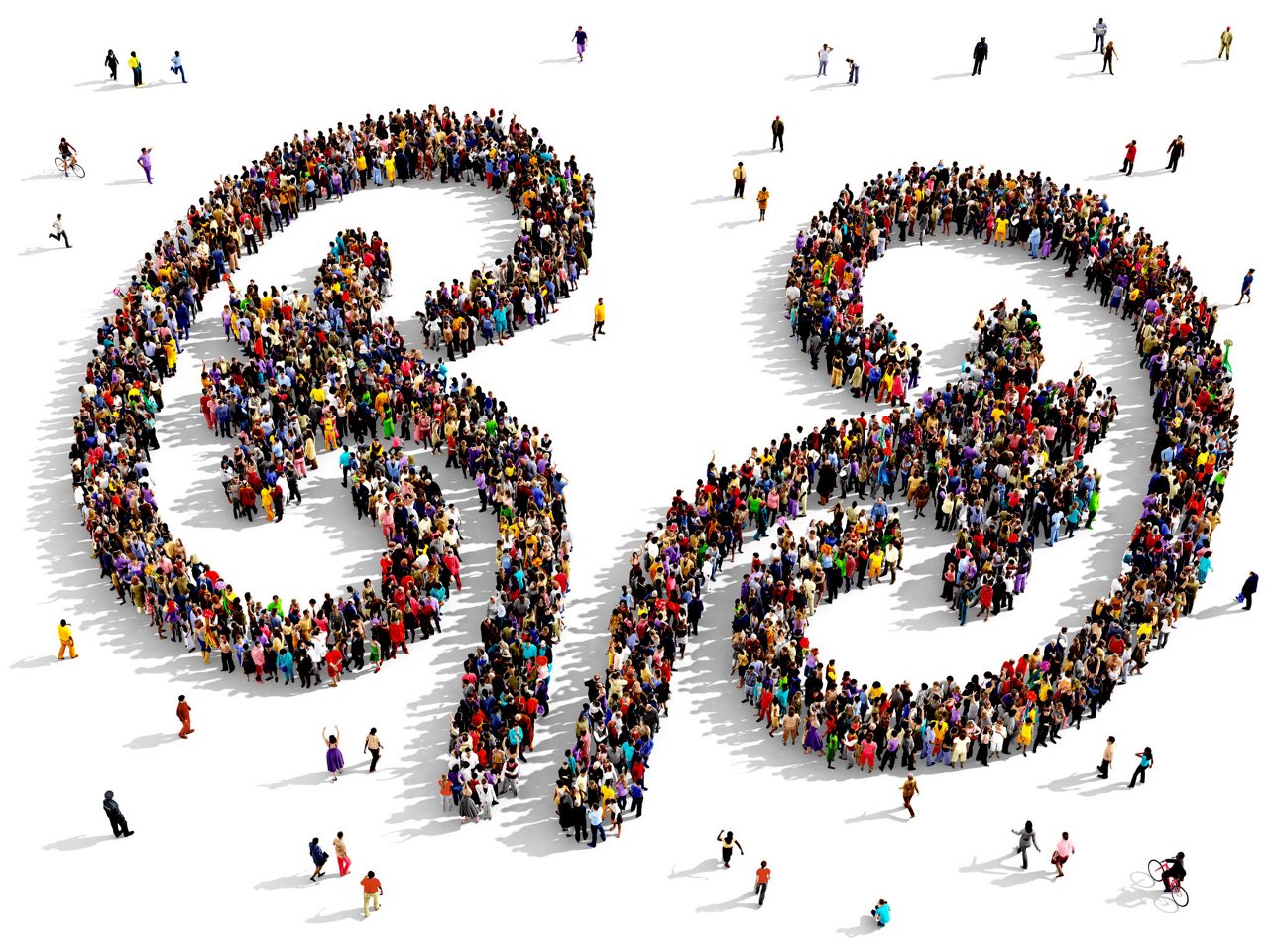 Large and diverse group of people seen from above gathered together in the shape of internal organs; Shutterstock ID 394202128; PO: Fresenius Kabi; Job: 235423 // Fres Kabi Patienten Website; Client: PO 2990